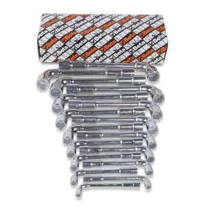 BETA - 009320081 Jeu de 17 clés à douille hexagonales/bi-hexagonales à double extrémité-EAN 8014230037059 WRENCHES - Product Image 1