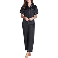 Confortable nuisette Sexy vêtements de nuit pour femmes pyjamas grande taille femmes pyjama Satin pyjamas pour femmes ensemble
