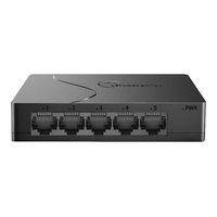 Switch Ethernet Gigabit 5 Port Mini Tanpa Manajemen, Switch Jaringan 10/100/1000Mbps, Switch Desktop Kapasitas 10G, Casing Plastik