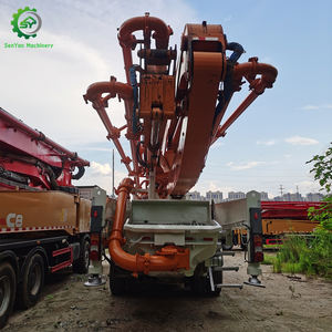 รถปั๊มคอนกรีต Zoomlion 47 เมตร มือสอง พร้อมแชสซี BENZ ระบบไฮดรอลิกพับได้ รุ่นปี 2021 ผลิตภาพ 140 เมตร/ชม. ขาย - Product Image 6