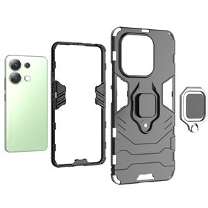Nuova custodia sottile in plastica rigida antiurto con anello di supporto e protezione completa per <span class=keywords><strong>Xiaomi</strong></span> Redmi Note <span class=keywords><strong>13</strong></span> 4G - Product Image 3