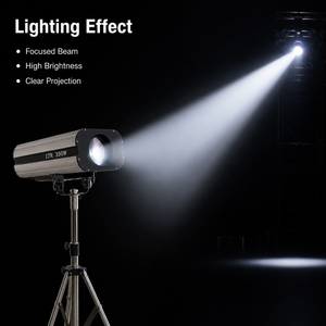 <span class=keywords><strong>Luz</strong></span> <span class=keywords><strong>de</strong></span> Seguimiento 17R 350W 23 °   Proyector Beam <span class=keywords><strong>de</strong></span> 40-70M con Rueda <span class=keywords><strong>de</strong></span> 4 Colores CCT DMX512, Control por Botones, IP20, CE, para Bodas, Escenarios en T y <span class=keywords><strong>Conciertos</strong></span> - Product Image 3