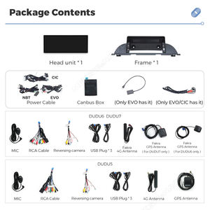 Autoradio <span class=keywords><strong>Android</strong></span> DUDU7 avec écran tactile et garnitures, résolution 2K pour BMW Série 6 F06 F12 F13 2010-2017 - Product Image 5