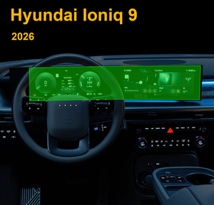 Protection d'écran en verre trempé anti-reflet, anti-rayures et anti-éclats pour écran de navigation central Hyundai <span class=keywords><strong>Ioniq</strong></span> <span class=keywords><strong>5</strong></span> / 5N / 6 / 6N 9, couverture intégrale - Product Image 2