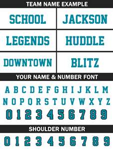 男子アメリカンフットボールジャージー刺繍USAチームラグビーユニフォーム昇華すべて送料込み - Product Image 4