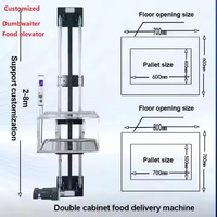 Mini monte-plats électrique automatique Ascenseur de service alimentaire