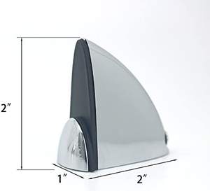 Échantillon <span class=keywords><strong>gratuit</strong></span> Support d'étagère réglable en verre chromé pour polissage des métaux - Product Image 6