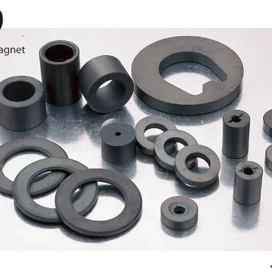 Empfohlenes Produkt Gebundener Ndfeb Magnetischer Ferrit ring Karton Verpackung Permanenter Ferrit magnet Kunden spezifische Magnet größe