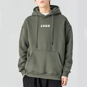 High Quality Men's Hoodies Sweatshirts Unisex Streetwear Pullover Wholesale Custom Hoodies Embroidery Logo Blank Men Hoodies