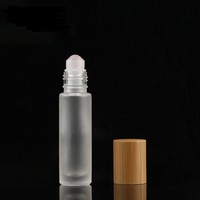 Petites bouteilles à bille roulante Bouteilles à rouleau en verre de parfum d'huile essentielle 10ml pour la relaxation des yeux