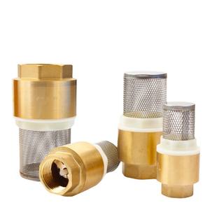 วาล์วกันกลับสแตนเลส Huihong ขนาด 4 6 1 นิ้ว แบบตรง พร้อมตัวกรองตาข่าย สำหรับน้ำและน้ำมัน - Product Image 1