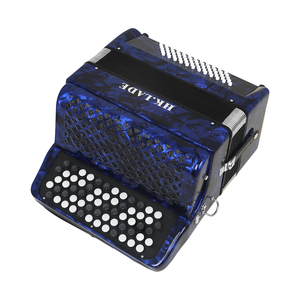 Clavier professionnel Sailulu en gros, bande arrière bleue AH-110, 62 touches, 60 basses, accord à 3 touches - Product Image 4