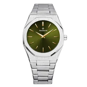 Hot sell fashion stainless steel band Japan miyota quartz movement custom logo ultra thin luxury mens watch