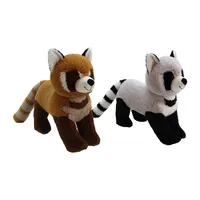 Juguetes de peluche de mapache de 43cm para niños, animales de peluche de Zoo, suave, precio barato, venta al por mayor