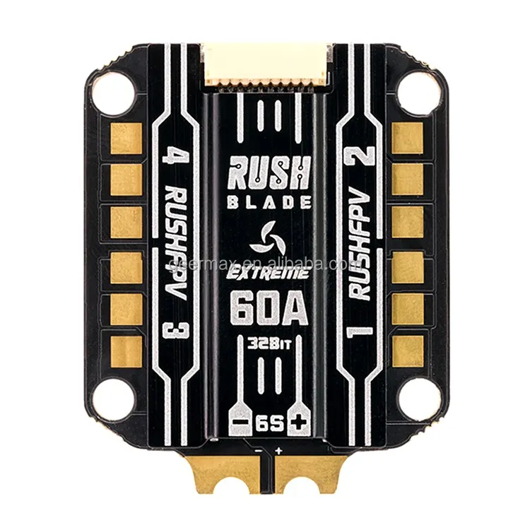 Электрическая регулировка для RUSHFPV BLADE 60A Extreme 128K Дрон для RushFPV Rush Blade Extreme 60A 128k для Blheli32 4 в 1 ESC