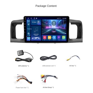 Navigation automobile Android <span class=keywords><strong>14</strong></span> de 9 pouces pour <span class=keywords><strong>Corolla</strong></span> 2007-2013 OLIVER, montage sur tableau de bord universel tout-en-un, noir, fabriqué à Shenzhen - Product Image 6