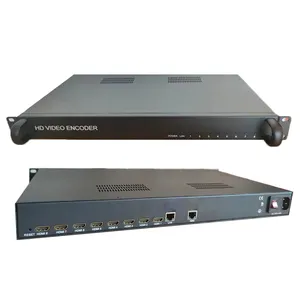 Broadcast TV equipment HD to UDP RTP TV front-end system H265 signal converter H264 encoder