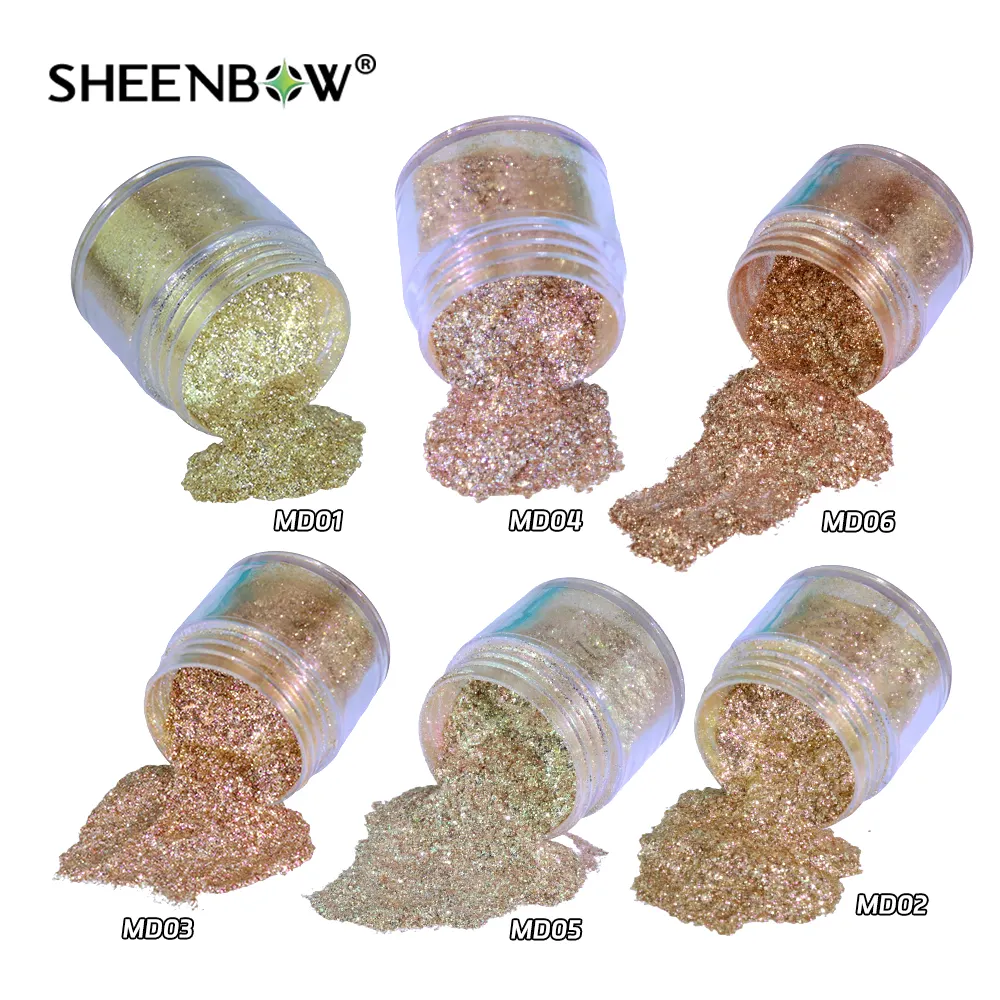 Sheenbow Groothandel Bulk Mixed Chunky Glitter Voor Gezicht En Lichaam Glitter Pigment