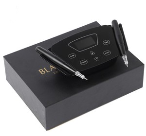 Máquina de Tatuaje Eléctrica Digital Dermógrafo Black Pearl Permanent Original P300 de Acero Inoxidable para Maquillaje de Cejas - Product Image 3