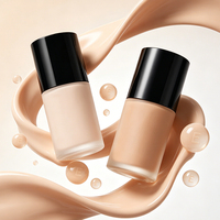 Fond de teint liquide mat vegan à couvrance totale, couleurs personnalisées, prix d'usine, résistant à l'eau, pour tous les tons de peau