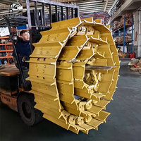 Cat D7 D7E D7R D7G D7H Bulldozer Track Chain Assembly pour CAT Undercarriage Track Shoe Replacement Track Link Group Kit