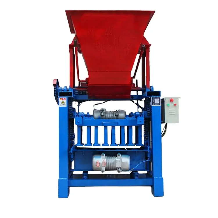 آلة لصناعة طوب الطوب والكتل اليدوية، ماكينة صناعة الطوب اليدوية للهند عالية الكفاءة والفحم الخشن المجوف