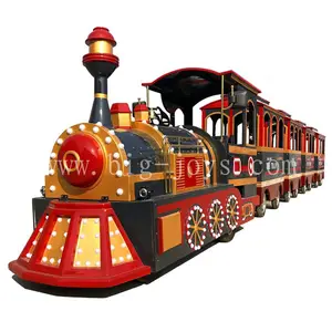 Trackless small train amusement equipment Shopping mall sightseeing children's manned train Factory direct sales