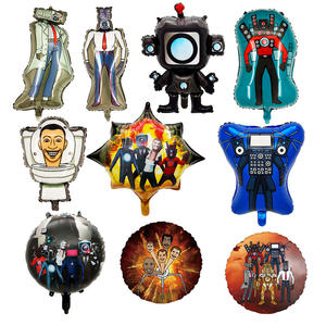 Toilet Man supervisa a las personas en una batalla con globos <span class=keywords><strong>para</strong></span> decoración de <span class=keywords><strong>fiestas</strong></span>. Los globos se utilizan <span class=keywords><strong>para</strong></span> la decoración de <span class=keywords><strong>fiestas</strong></span>. - Product Image 1