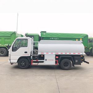 Diskon truk Tanker minyak Bowser Diesel merek Jepang ISUZU 3000L/3M3 dengan Dispenser bahan bakar - Product Image 3