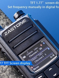 Radio bidirectionnelle double bande DMR+UV UV008 ZASTONE 10W avec GPS, AES256, IP67 L810 - Product Image 4