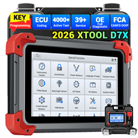 Nuevo 2026 para D7X Lector de Códigos Automotrices OBD2 Escáner de Sistema Completo Herramienta de Diagnóstico de Coche Programador de Llaves 39+ Funciones de Reinicio 2 Años 3 Años