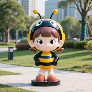 D066 Figurine Décorative Artisanale Grande Taille Personnalisée, <span class=keywords><strong>Sculpture</strong></span> de Jardin, Statue de Place, Mascotte, Ornement Artistique - Product Image 1