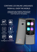 Traducteur vocal portable intelligent 3,1 pouces avec IA photo et traduction en ligne en 138 langues – Point d'accès Wi-Fi économique