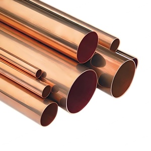 Tuyau en cuivre de qualité industrielle C12000 haute pureté, résistant à la corrosion, de qualité alimentaire, avec services de cintrage, de découpe et de soudage - Product Image 1