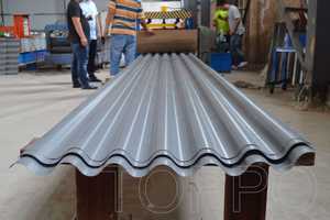 Màu thép sóng cuộn tạo thành máy máy sóng tấm lợp cuộn tạo thành máy cho nhà prefab - Product Image 4