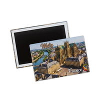 Individueller Frankreich-Tourismus Kunstdruck Blech-Kühlschrankmagnet Personalisierter Kühlschrankmagnet Wohndekor Geschenk