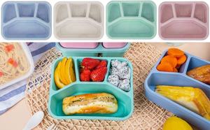 Juego de Loncheras Multifuncionales Herméticas de Plástico Ecológico de 24 Piezas para Estudiantes, Almacenamiento de Comida Rápida y Bocadillos - Product Image 5