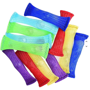 Jouets sensoriels anti-stress en maille extensible avec balles marbrées, ensemble apaisant et relaxant, cadeaux et prix pour fêtes d'anniversaire d'enfants - Product Image 4