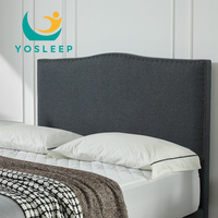 Lit d'hôtel de luxe moderne YOSLEEP avec tête de lit personnalisé King Queen Size base de lit double cadre de lit pour meubles de chambre à coucher d'appartement