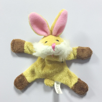 Vente chaude Mignon Ours Lapin En Peluche Animal Aimant De Réfrigérateur Personnalisé Aimant De Réfrigérateur Fabricant Animal En Peluche Aimant De Réfrigérateur