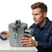 Capteur de force industriel à sortie analogique HMD2015B en acier inoxydable IP68 pour cellule de pesage à compression pour trémie et réservoir