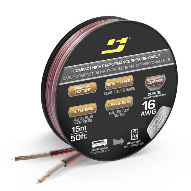 Speaker Cable Speaker Cord Audio Cable High Purity OFC 16 Gauge 2 Core OFC Speaker Cable