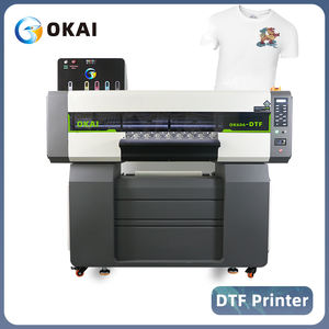 Le stampanti a getto d'inchiostro della macchina Okai 24 pollici riscaldano le magliette della pellicola per animali domestici stampa personalizzata includono 6 I3200 ugello <span class=keywords><strong>EPSON</strong></span> - Product Image 3