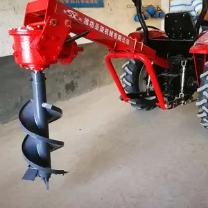 1WX tractor gemonteerd grondgraafmachine hydraulische post gat voor farm gebruikt