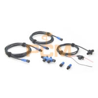 NMEA 2000 Adaptateur de câble Réseau de données série Bateau marin NMEA 2000 Kit de démarrage ABS Type T 5PIN Connector Adapter Cables 2M 1M