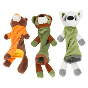 Portatile Speciale Piatto Del Cane Molle Della Peluche Pet Giocattoli di Masticazione con bottiglia di plastica <span class=keywords><strong>squeaker</strong></span> in lato - Product Image 6