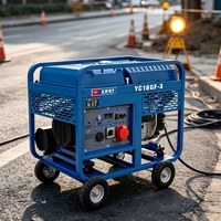 Generator Diesel YC18GF-3 Daya Terpasang 18kW Maksimum 20kW 9 Jam Operasi Berkelanjutan Tipe Terbuka dengan AVR