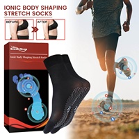 Tourmaline aimant extérieur cyclisme Fitness soins des pieds confortable respirant et antidérapant chaussettes élastiques