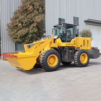 Meilleures ventes Chargeuse sur pneus hydraulique diesel pour chantier de construction Pneus tout-terrain Quatre roues motrices Nouvelle chargeuse sur pneus