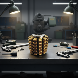 Coupe-engrenages Fervi pour engrenages cylindriques, angle de pression de 20 degrés - Product Image 3